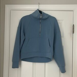 Alia Light Blue Athletic Top